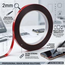 2/3/5/10M Mobile Phone Repair Double Side Tape For Cellphone Touch Screen LCD Pannel 3mm Self Adhesive Foam Sticker Fix