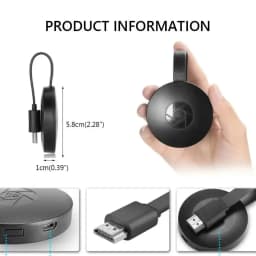 1080P G2 For MiraScreen Display Anycast Wifi HD Audio Video Connector Screen Interactive Features For TV Android Mirror Screen
