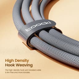 Toocki 100W USB A to USB Type C Cable for Huawei Honor Samsung Xiaomi Redmi iPhone 17 16 6A USB to Type C Charger Cord Data Wire