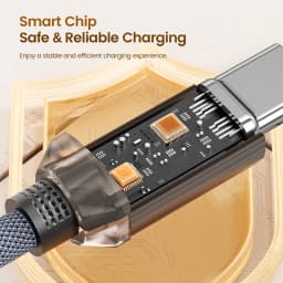 Toocki 100W USB A to USB Type C Cable for Huawei Honor Samsung Xiaomi Redmi iPhone 17 16 6A USB to Type C Charger Cord Data Wire