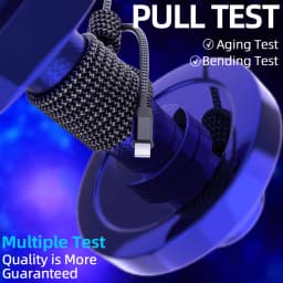 LAIHONEN USB C to Lightning Nylon Braided Cable Fast Charging Data Sync Cord 1/3 Pack for iPhone 14 13 12 11 Pro XR XS
