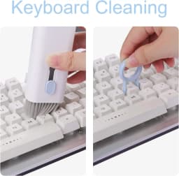 7 In 1 Earbuds Cleaner Brush Kit Keyboard Dust Cleaning Pen Keycap Puller For AirPods Computer Laptops Tablet Camera Phone Tool