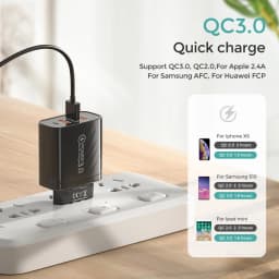 48W USB Charger Type C PD Fast Charging Mobile Phone Charger For IPhone Samsung Huawei Xiaomi QC3.0 EU/US/UK Plug Wall Charger
