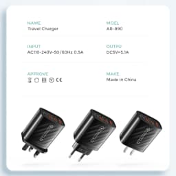 48W USB Charger Type C PD Fast Charging Mobile Phone Charger For IPhone Samsung Huawei Xiaomi QC3.0 EU/US/UK Plug Wall Charger