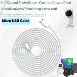 NNBILI 1m-3m micro USB Fast Charging Cable, Suitable for Samsung Xiaomi Android Phones, 5-14m Extension Cable Not Fast Charging