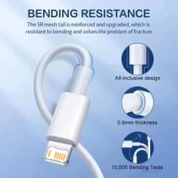 3PCS USB Fast Charge Cable For iPhone 11 12 13 Mini 14 Pro Max X XR XS Max 6 6S 7 8 14 Plus SE Quick Charging USB-A Data Cables