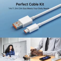 Xiaomi 120W EU US Original Super Turbo Charger For Xiaomi Adapter 1M USB Type C Cable Mi 17 15  14 POCO F7 X8 X7 Pro Redmi Note