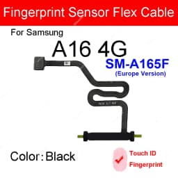 Touch ID Fingerprint Sensor Flex Cable For Samsung Galaxy A16 4G 5G A165F A166B A166P Power Side Button Flex cable Repair Parts