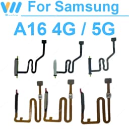 Touch ID Fingerprint Sensor Flex Cable For Samsung Galaxy A16 4G 5G A165F A166B A166P Power Side Button Flex cable Repair Parts