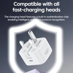 PD25W Type C Super Fast Charging Mobile Phone Foldable Charger For Iphone 17 16 Samsung POCO UK Plug Phone Accessories
