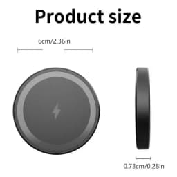 15W Magnetic Wireless Charger for Iphone 16 15 14 13 12 11 Pro Max 13Mini Macsafe