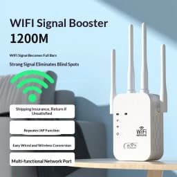 1200Mbps Wireless WiFi Repeater WIFI Extender Signal Booster 2.4G 5G Dual-band Network 802.11ac WiFi Amplifier Router