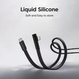 100W Elbow Type C To Type C Cable Fast Charge Data Cable For iPhone 17 16 15 14 Samsung