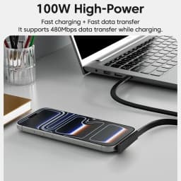100W Elbow Type C To Type C Cable Fast Charge Data Cable For iPhone 17 16 15 14 Samsung