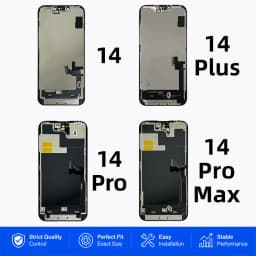 OLED LCD For iPhone 14 15 16 17 Pro Max Display Incell For iPhone 13 Pro Max LCD 14 15 16 Plus Screen Digitizer Assembly Repair