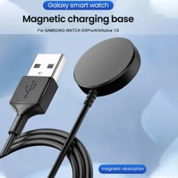2026 Magnetic Watch Wireless Charger For Samsung Galaxy Watch 8/7/6/5pro/5/4/3 Active2 Portable Watch Fast Charging Dock Station