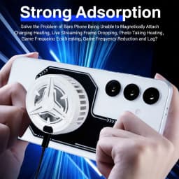 Magnetic Semiconductor Cooling Plate Heat Sink Expend for Cooling Fans Gaming Cell Phone Cooler Radiator Radiating Sticker
