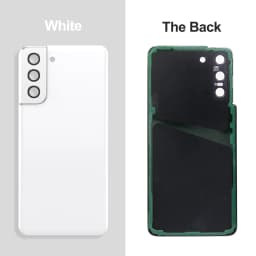 For Samsung S21 5G SM-G991B G991B/DS G991U Back Cover Battery Case Rear Housing Replacement with Camera Lens