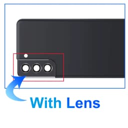 For Samsung S21 5G SM-G991B G991B/DS G991U Back Cover Battery Case Rear Housing Replacement with Camera Lens