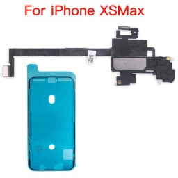 Ear Speaker With Flex Cable For iPhone X XR XS 11 12 Mini Pro Max Top Front Loud Speaker Screen Waterproof Adhesive Replacement