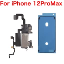 Ear Speaker With Flex Cable For iPhone X XR XS 11 12 Mini Pro Max Top Front Loud Speaker Screen Waterproof Adhesive Replacement
