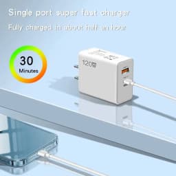 Original Charger 120W Fast Charge Hypercharge EU US UK Power Adapter Usb 6A Type C For Huawei Xiaomi Ultra Redmi Accessories
