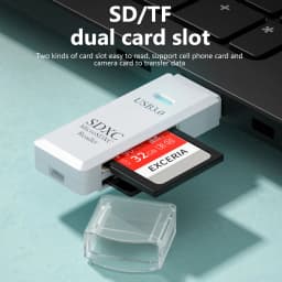 2 In 1 USB 3.0 Card Reader Micro TF SD 2.0 Card Reader USB Adapter High Speed Cardreader TF Memory Card For Laptop Accessories