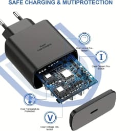 45W PD Super Fast Charger for Samsung for Galaxy S24 Ultra S23 S22 S21 Plus Note10 A54 A34 5A Quick Charging Type C Data Cable