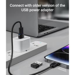 USB 2.0 to Type C Adapter USB C Female to USB A Male Charger Converter OTG Adapter Compatible with for iPhone for iPad Samsung