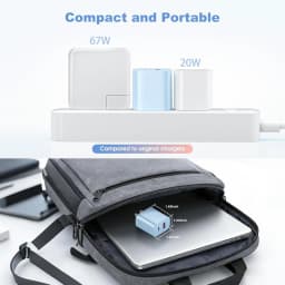 4-Pack Charger Fast Charging, 20W Dual Port Type C Charger Colorful Charger Block with 6FT USB C to C Cable for iPhone for iPad