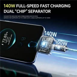 KEBIDUMEI 140W Full Charge Auto Pop-off Charger Safety Separator Physical-Disconnect Battery Guard Anti-Overcharge Protection