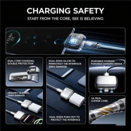 KEBIDUMEI 140W Full Charge Auto Pop-off Charger Safety Separator Physical-Disconnect Battery Guard Anti-Overcharge Protection
