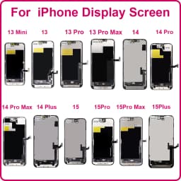 Screen For iPhone X XR XS Max Incell For 11 12 13 Pro Max 13 Mini 14 Plus 15 LCD Display Screen With 3D Touch Digitizer Assembly