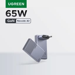 【Ultra Slim】UGREEN Nexode Air 65W GaN Charger PPS PD3.0 QC4.0 For Macbook Pro Air Laptop iPhone 17 16 Samsung S26 iPad Tablet
