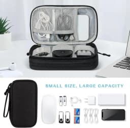 Travel Cable Bag Portable Digital Storage Pouch Charger Data Cable USB Bag Organizer Waterproof Electronic Accessory Storage Bag