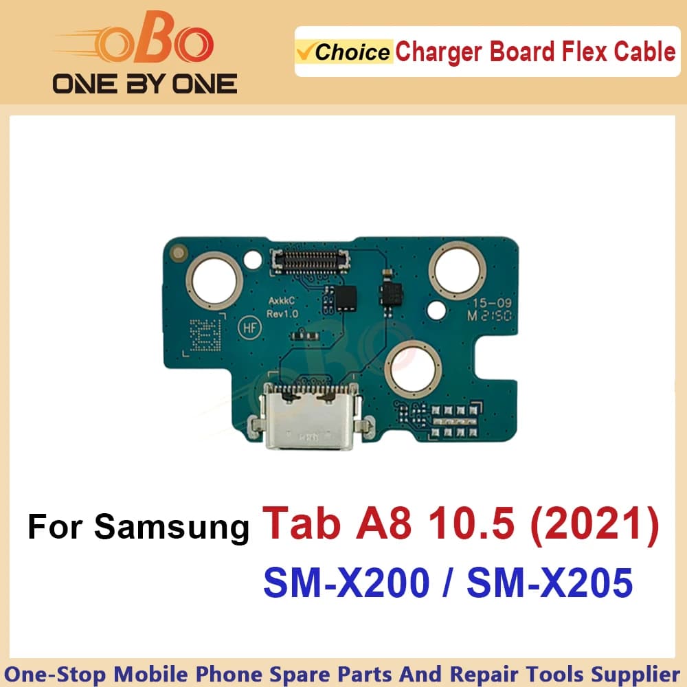 USB Charging Dock Board Flex For Samsung Galaxy Tab A8 10.5 2021 SM-X200 X205 Charger Port Connector Flex Cable Repair Parts