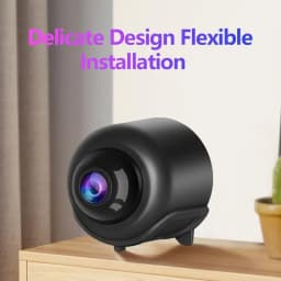Mini Camera 1080P HD WiFi Wireless HD Night Vision Camera Home Remote Camera Kids Pet Safety Monitoring Audio Video Recorder