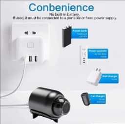 Mini Camera 1080P HD WiFi Wireless HD Night Vision Camera Home Remote Camera Kids Pet Safety Monitoring Audio Video Recorder