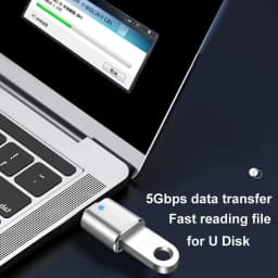 NNBILI Converters USB3.0 to Type C Male Adapter USB A to USBC Connector OTG Type C Car Charging Adapter for MacBook Mobile Phone
