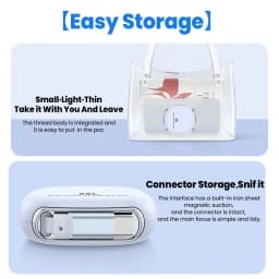 100W Type C to Type C Fast Charging Retractable Cable For iPhone 17 16 Xiaomi 15 USB C Quick Charge Car Kit Portable Charge Cord