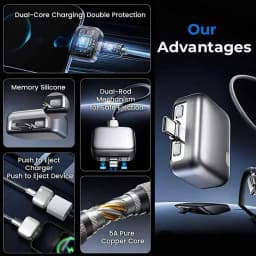KEBIDUMEI 140W Intelligence Charger Full Charge Auto-Disconnect Adapter Fast Charge Safety Separator Automatic For Type-C Device