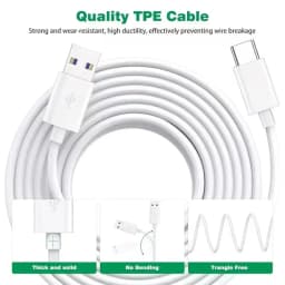Extra long Micro USB Extension Cable 10M 5M 3M 2M 1M Type C Port Device Universal Data Cable for Xiaomi Samsung Camera PS5PS4