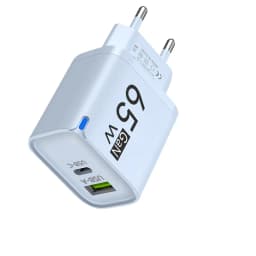 PD 65W USB C Fast Charger Quick Charge Wall Adapter For iPhone 16 17 Xiaomi Samsung Huawei OnePlus EU US UK Plug Travel Charger