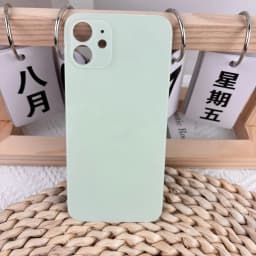 Replacement Back Glass Cover For Apple iPhone 12 Rear Housing Battery Door Panel Repair Parts Phone Case Multiple Color Options