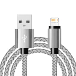 USB Fast Charging Nylon Braided Cable For iPhone X XR XS 11 12 13 14 Pro Max 6 6S 7 8 Plus SE Quick Charge Phone Data Cables