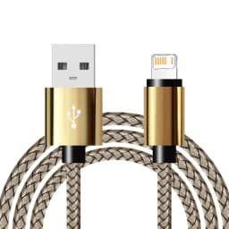 USB Fast Charging Nylon Braided Cable For iPhone X XR XS 11 12 13 14 Pro Max 6 6S 7 8 Plus SE Quick Charge Phone Data Cables