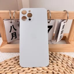 Replacement Back Glass Cover For Apple iPhone 12Pro/ 12 Pro Max Rear Housing Battery Door Case & Camera Lens Cutout Repair Parts