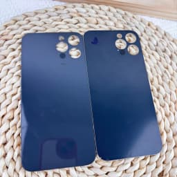 Replacement Back Glass Cover For Apple iPhone 12Pro/ 12 Pro Max Rear Housing Battery Door Case & Camera Lens Cutout Repair Parts