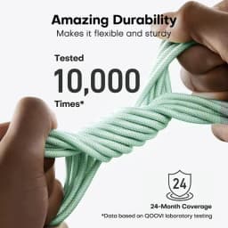 QOOVI PD240W Elbow Cable Ultra Fast Charging USB Type C Cable PD3.1 Quick Charge for Laptop Samsung Xiaomi iPhone 17 MacBook