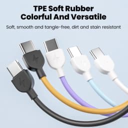 NNBILI 16CM Short Cable Keychain PD 60W C to C Cable Fast Charging For iPhone 15 16 Samsung Xiaomi Power Bank USB C Data Cord